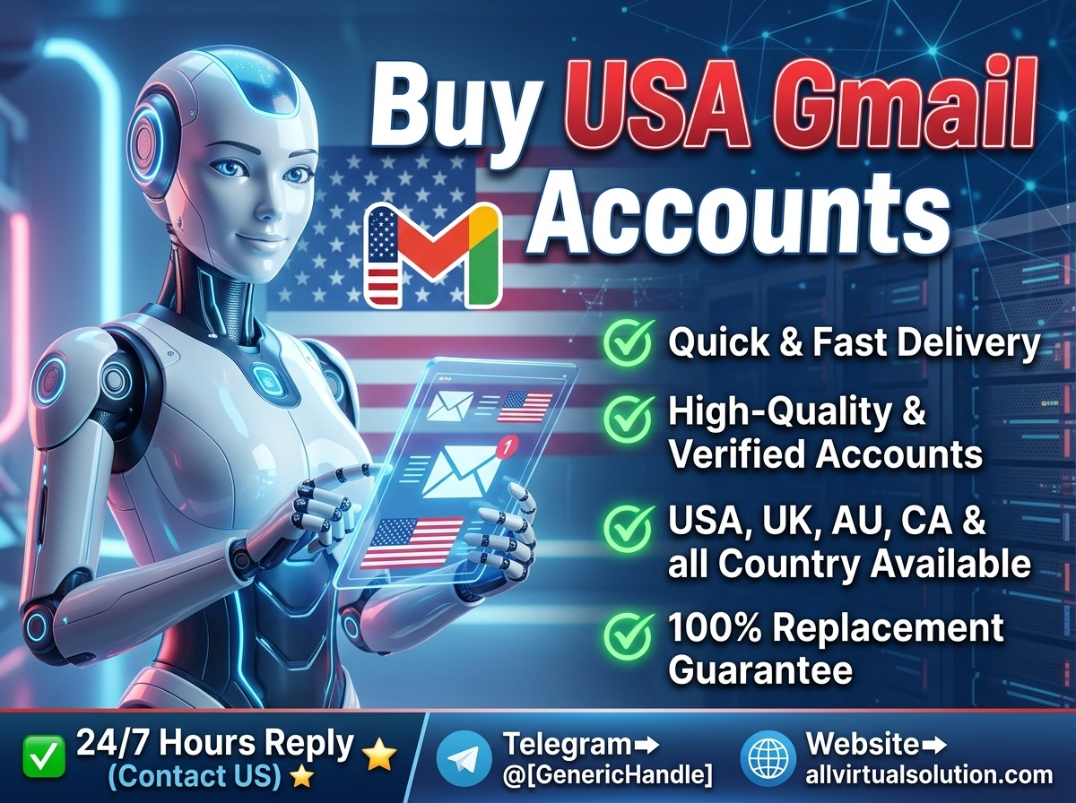 Top 42 Alternatives to Buy USA Gmail Accounts (Bulk &amp; PVA) from allvirtualsolution in - 2055 🚀