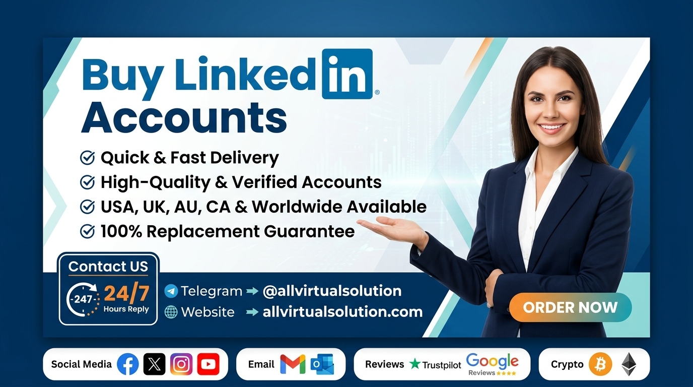I.9 Buy LinkedIn Accounts From allvirtualsolution.com in 2K76