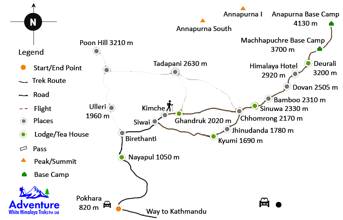 Incredible Annapurna Base Camp Trek Map for Smart Travel Planning