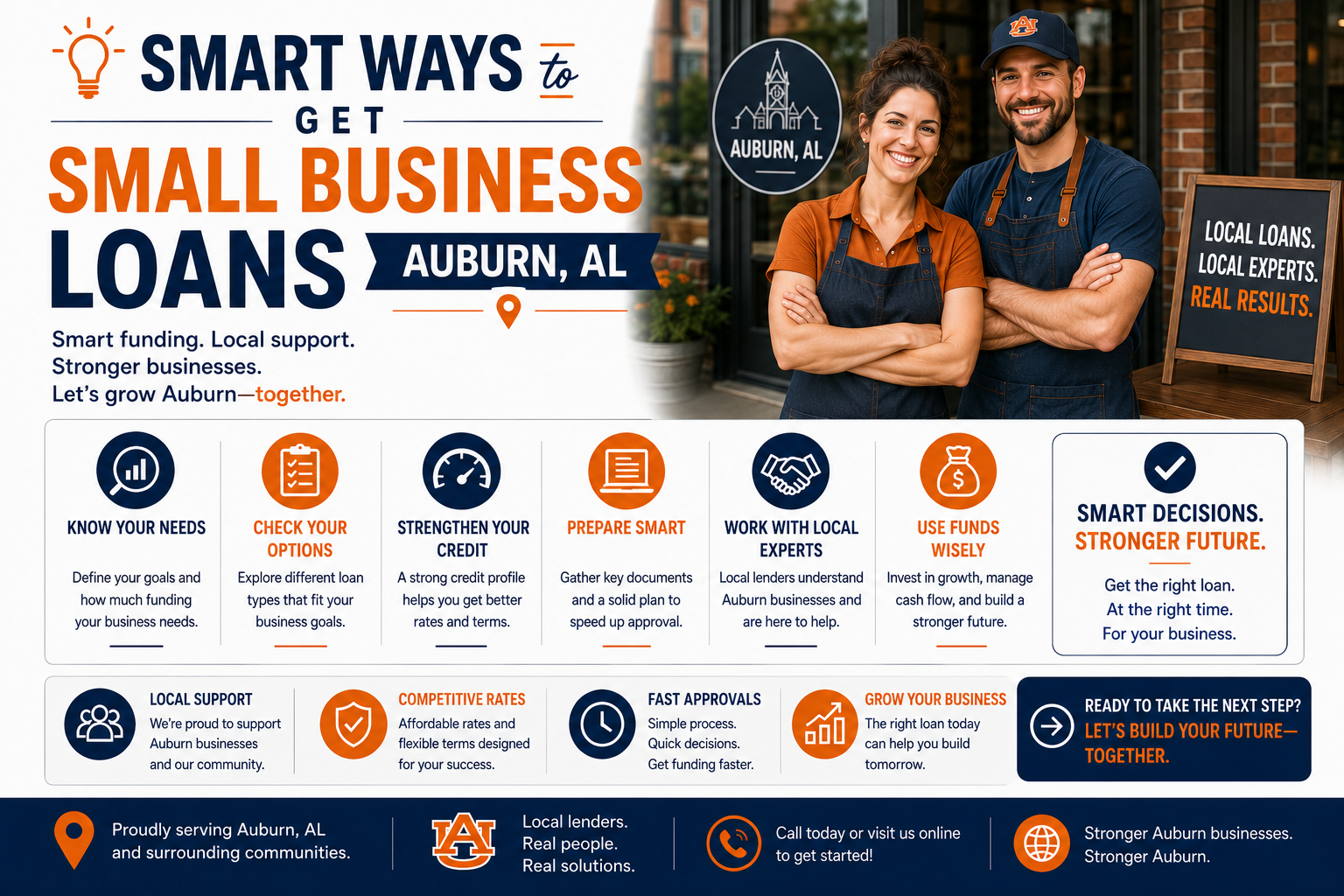 Discover Funding Options for Auburn Small Businesses