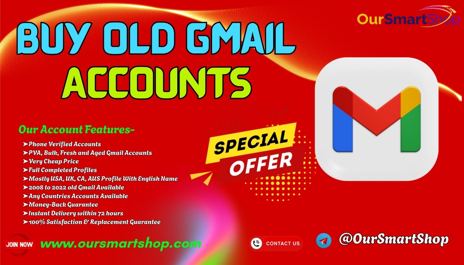 Buy Old Gmail Accounts for Fast and Easy Payments 