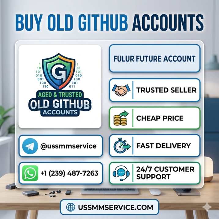 Buy Aged GitHub Accounts (2010&ndash;2026) | Verified &amp; Bulk Ready