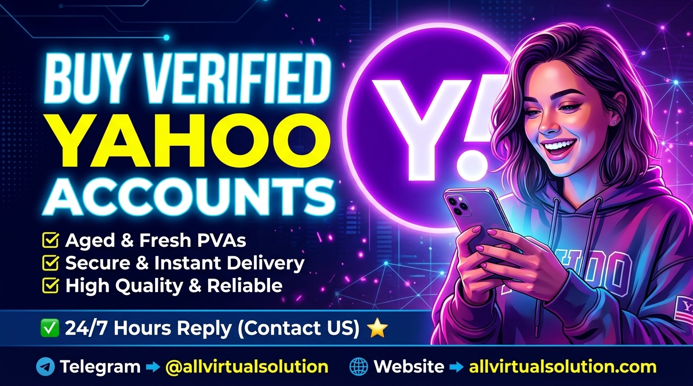Today's Best Deal: Buy Verified Yahoo Accounts (Bulk, Aged &amp; PVA) from allvirtualsolution in 2054