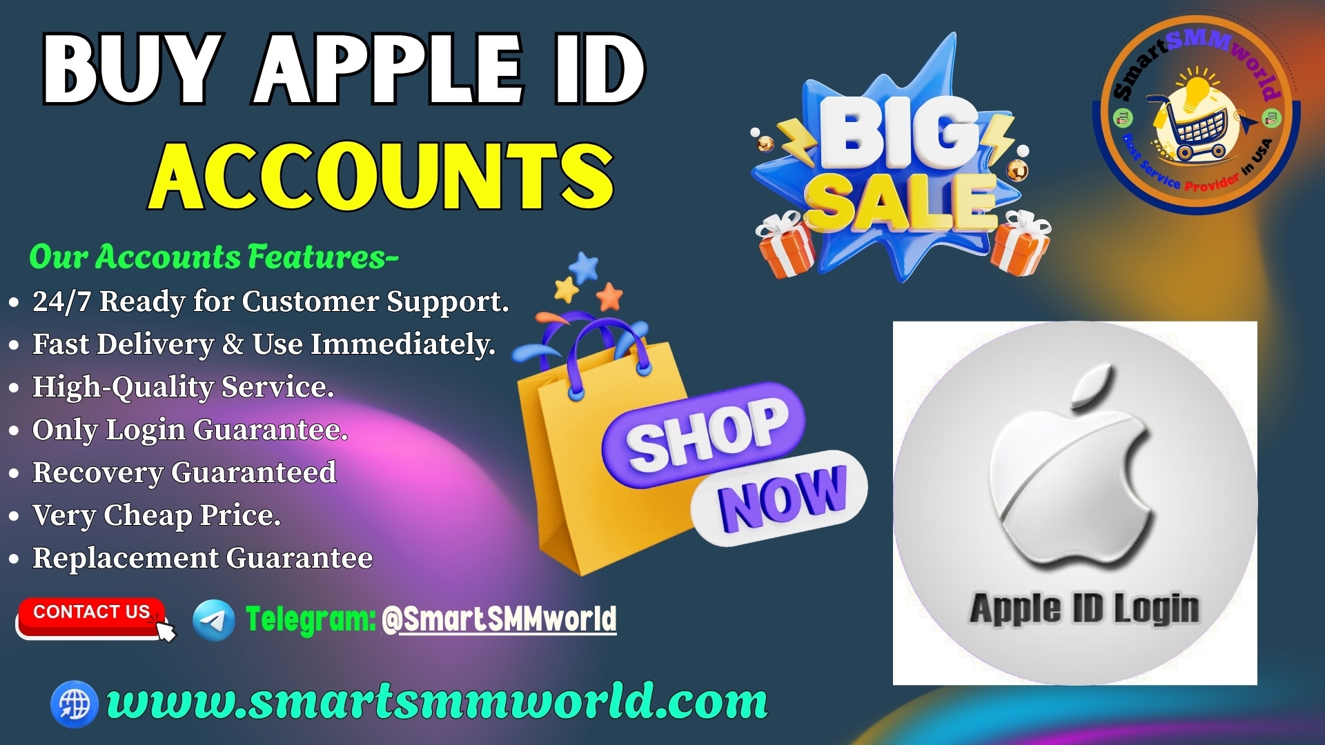 Top 5.2 Place to Buy Apple ID Accounts Online