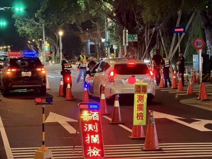 臺北市警察局執行全國毒駕取締專案　林炎田局長宣示鐵腕執法決心全面掃蕩毒駕