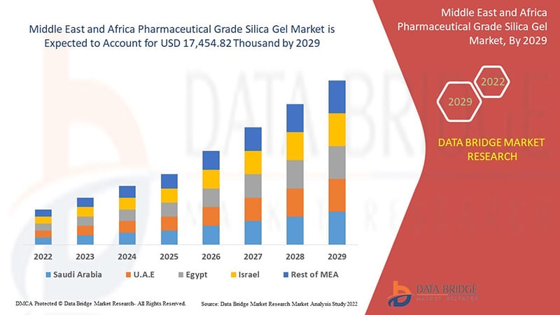 Middle East and Africa Pharmaceutical Grade Silica Gel Market size and Trends analysis by 2029
