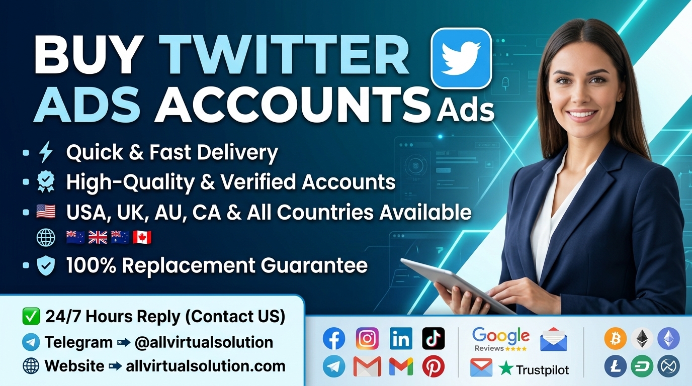 How FC ☢️ Buy Twitter Ads Accounts from allvirtualsolution in (X) 2097