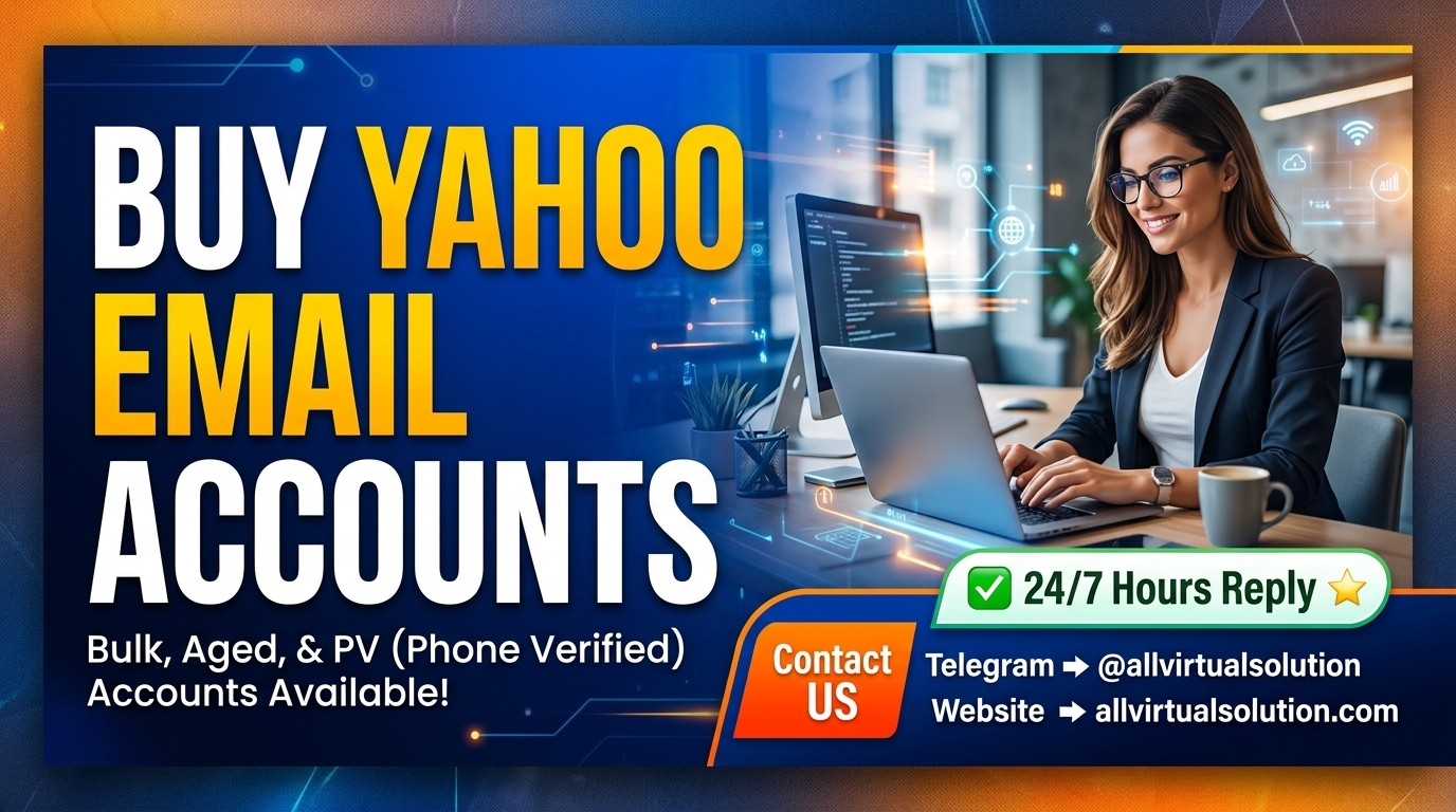 The Cheapest Way to Buy Yahoo Email Accounts Online (Bulk, Aged &amp; PVA) from allvirtualsolution in 2092