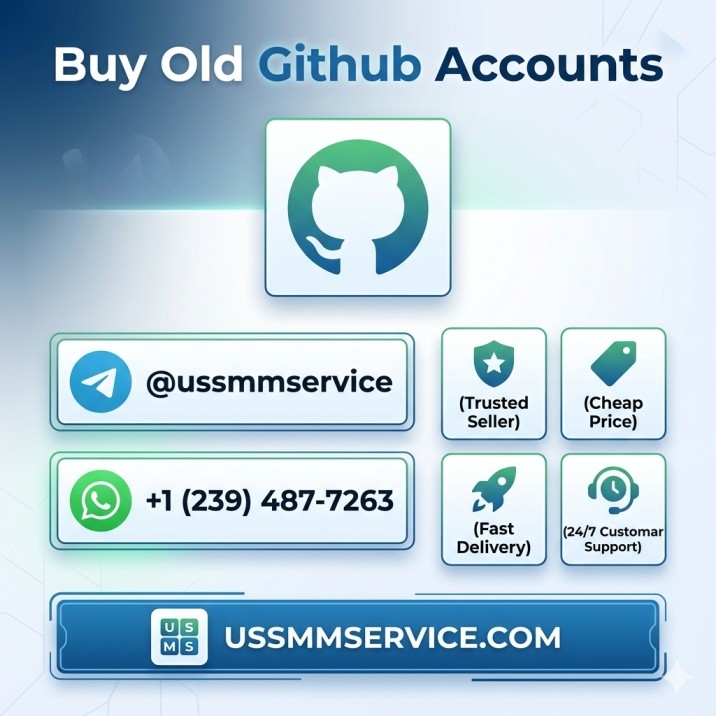 Buy Old GitHub Accounts &ndash; Verified Aged &amp; Active Developer Profiles