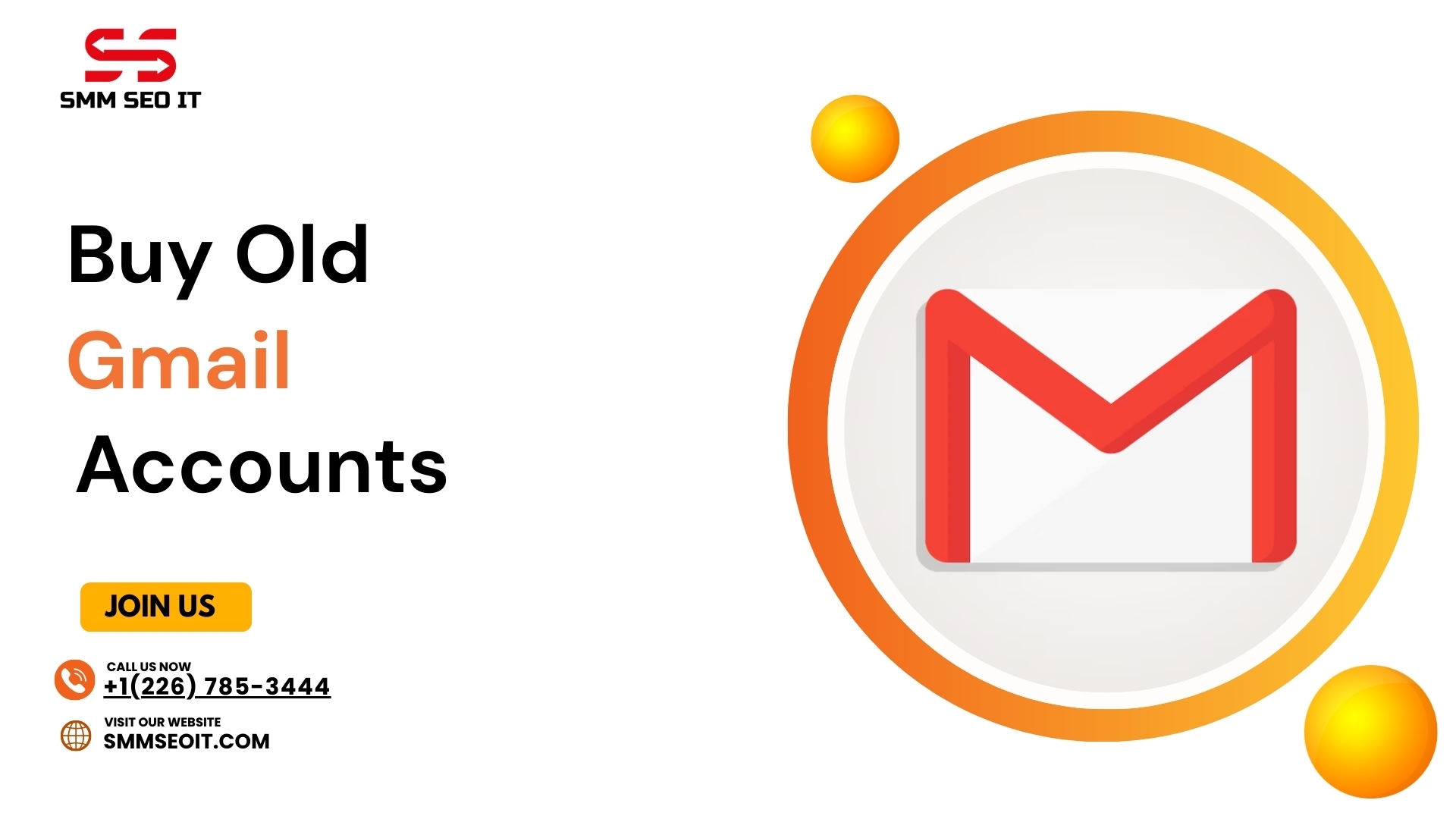 Buy Old Gmail Accounts: 5 Best Sites to Improve Your Rating Safely