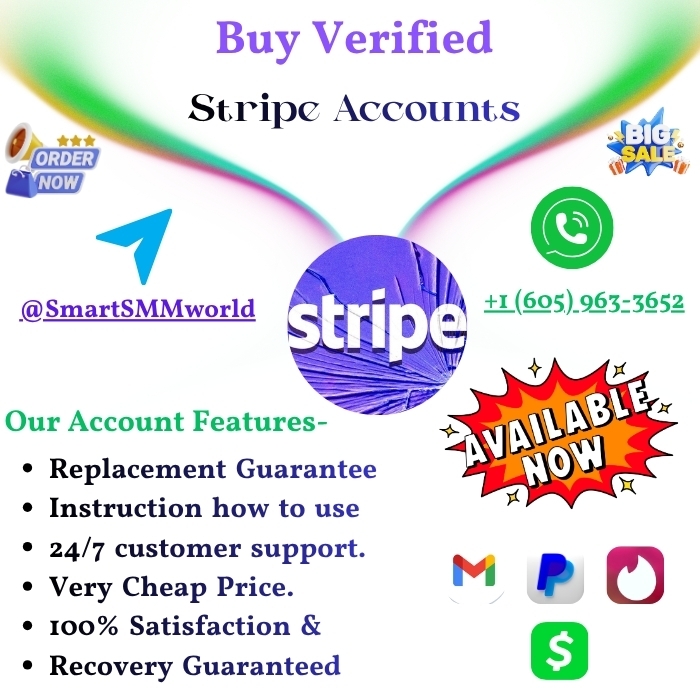 Buy Verified Stripe Accounts without Breaking the Bank best site from smartsmmworld
