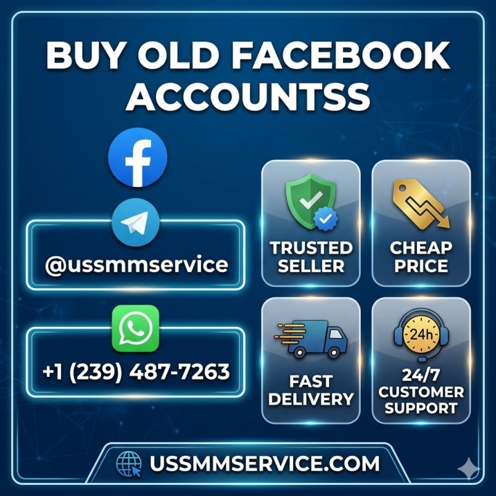 Buy Facebook Accounts - Premium Aged &amp; Verified FB Profiles.