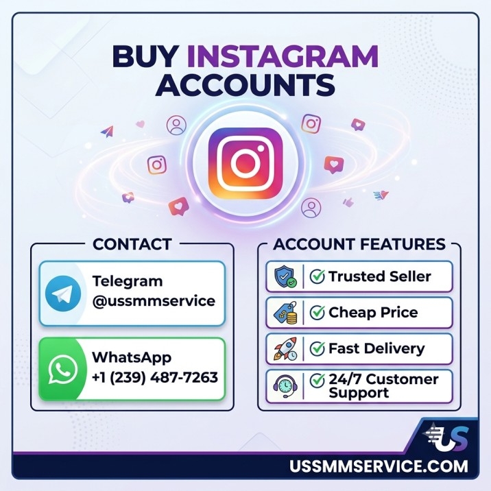 Buy Instagram Accounts - 100% Best Bulk PVA Account Cheap
