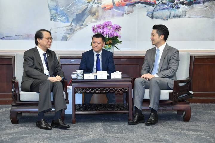 蔣萬安市長會晤日本前駐臺代表泉裕泰　盼深化臺日合作強化科技夥伴關係