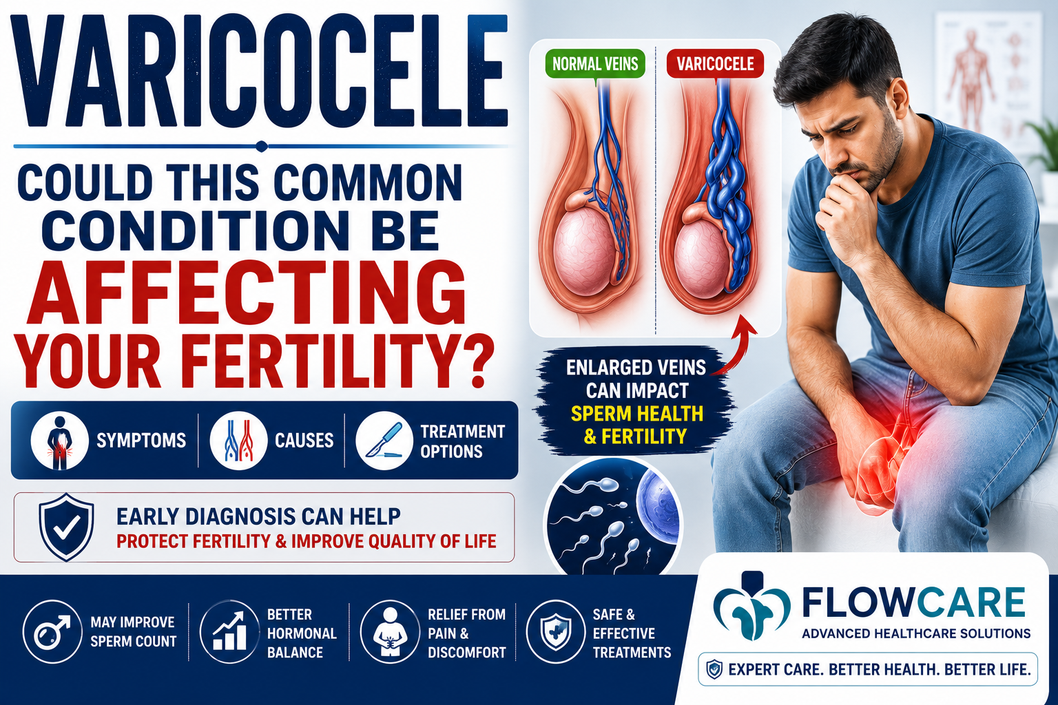 What Is Varicocele? Symptoms, Causes, and Treatment Options?