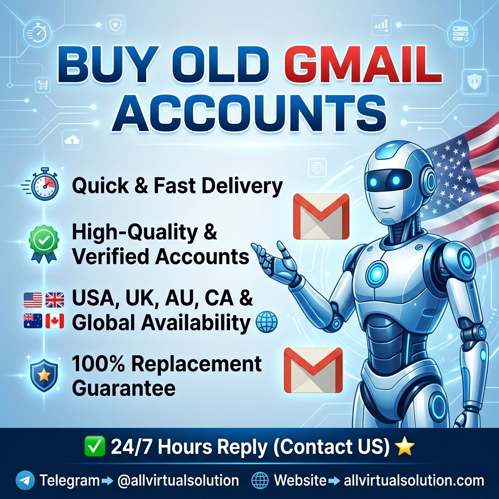 🚀 Top Product Buy Old Gmail Accounts Fresh 100% PVA From allvirtualsolution (Round Rock) | Mix Country - GLOBAL 🌍
