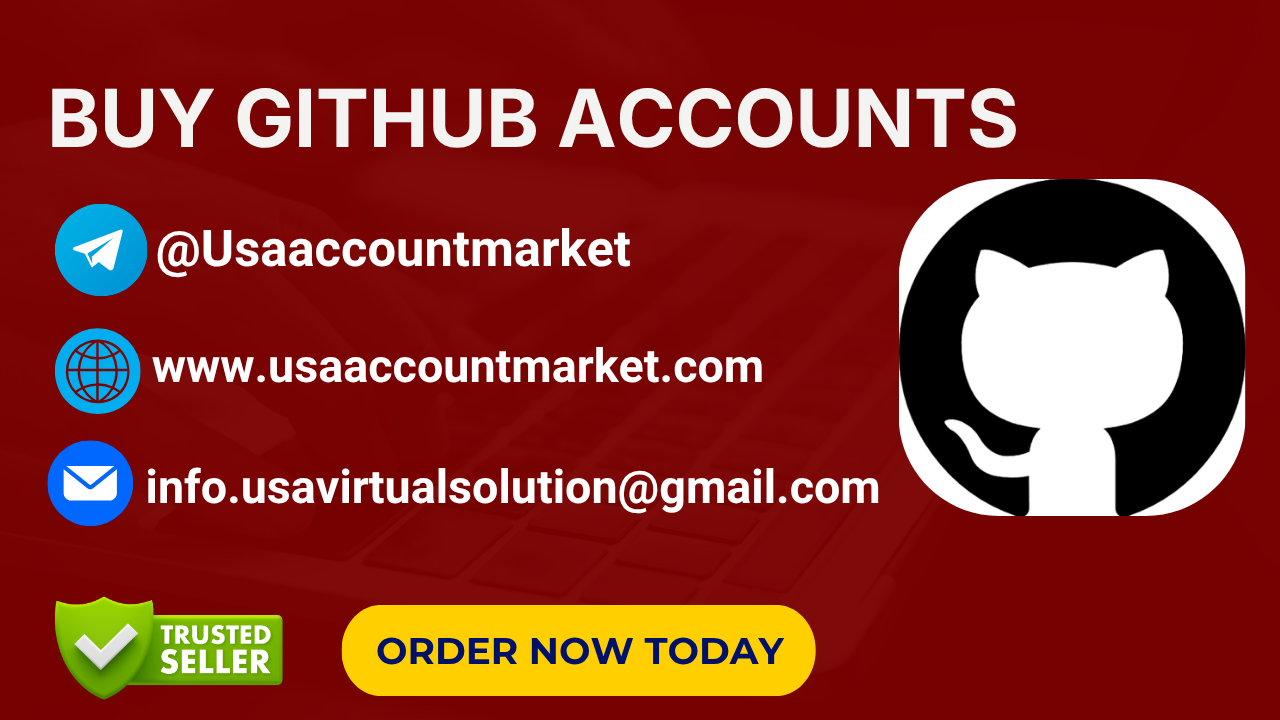 Buy GitHub Accounts with Active Contribution History