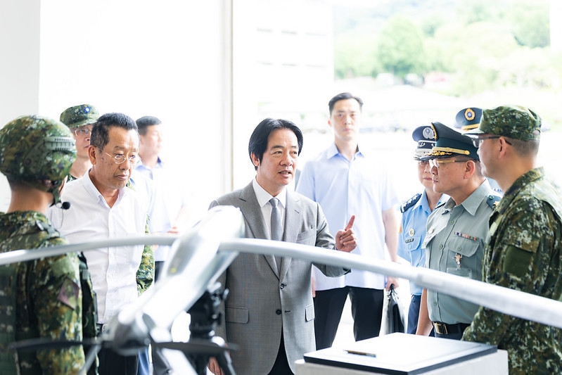 端午節前慰勉官兵　賴清德總統端午節勗勉北部地區部隊、強調做國軍最堅實後盾、落實國防自主目標