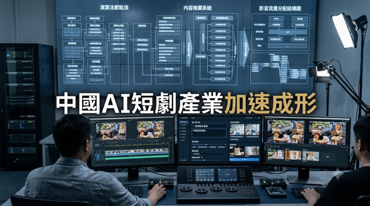 中國AI短劇產業爆發式成長：影像生成技術重塑短劇製作與流量生態