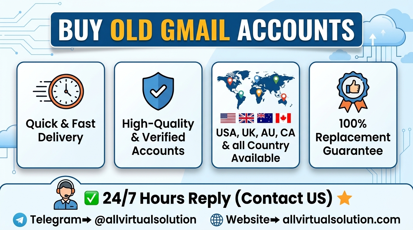 Instant Access: Legit Site to Buy Old Gmail Accounts (Bulk, Aged &amp; PVithA) w Warranty From allvirtualsolution in 2099 🚀