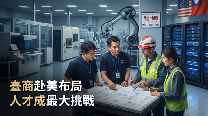 臺商赴美投資信心曝光！AI供應鏈加速全球布局　企業坦言最大難題竟不是缺錢