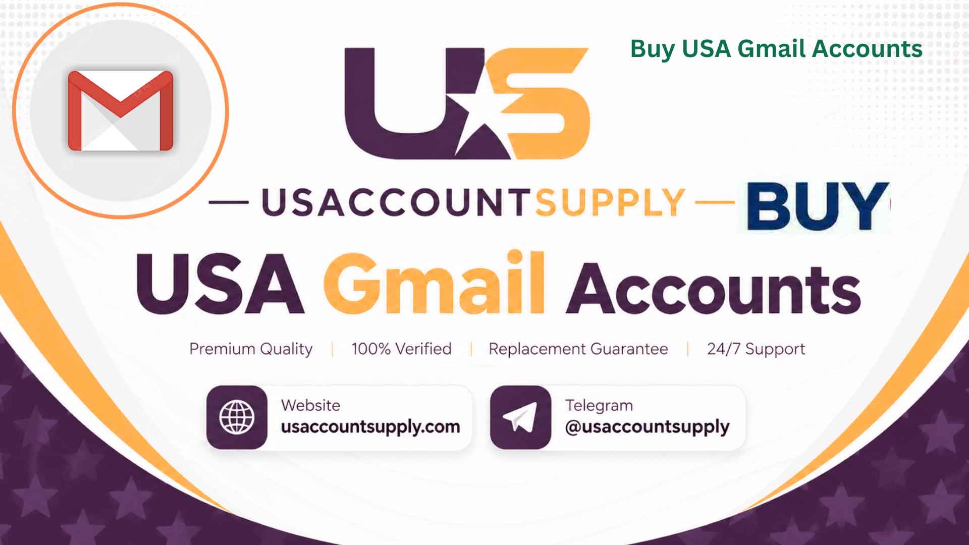 Buy USA Gmail Accounts: Why Enterprises Trust USAccountSupply