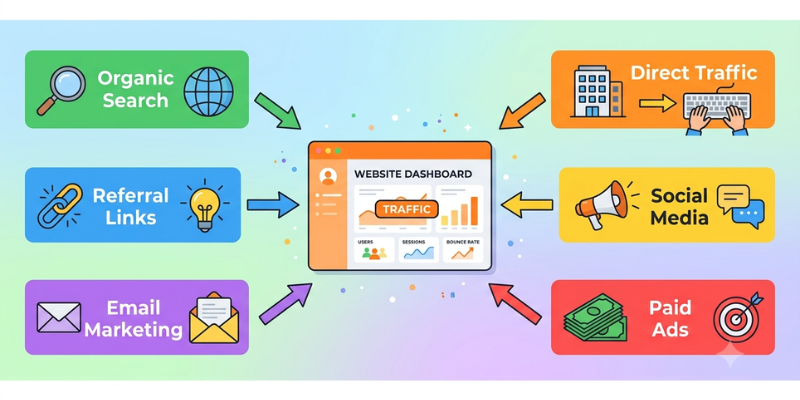 Traffic Sources Every Beginner Should Understand