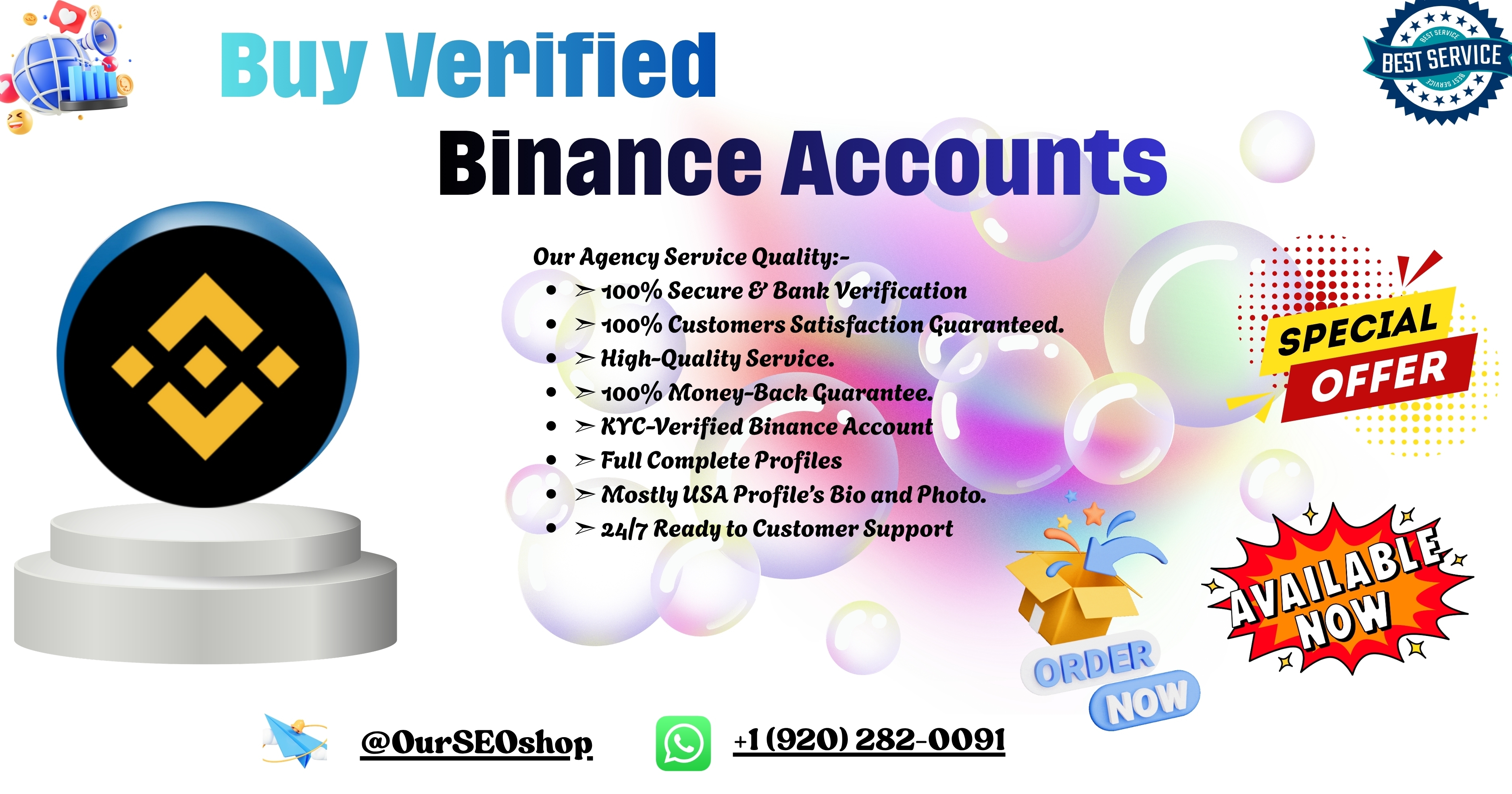Need Multiple Accounts Buy Business-Ready Buy Verified Binance Accounts From ourSEOshop in 2026