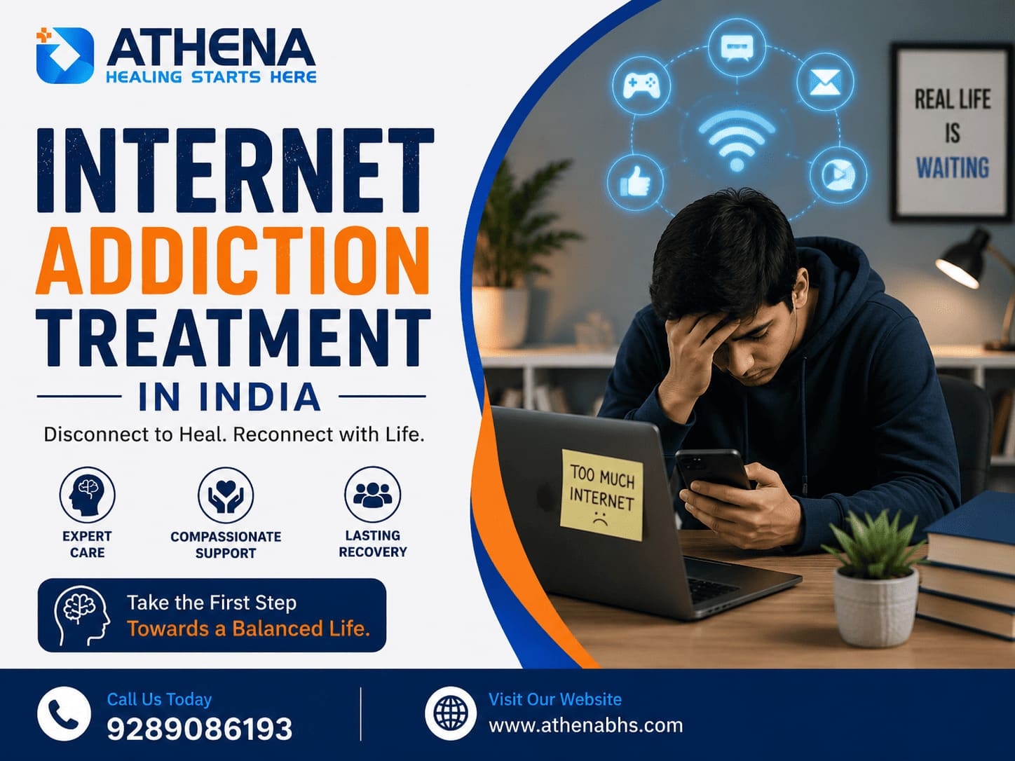 Internet Addiction Treatment in India: How to Take Back Control of Your Time 