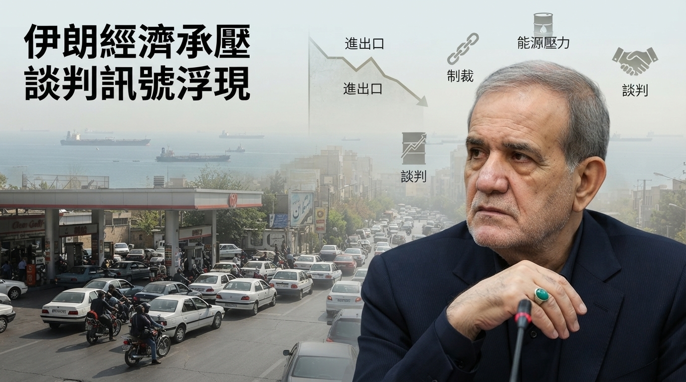 伊朗裴澤斯基安鬆口了！美國制裁重擊進出口　德黑蘭談判態度出現新訊號