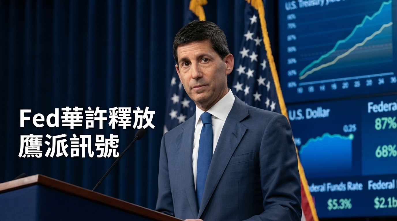 Fed華許釋放鷹派訊號　美國9月升息機率升溫，非農CPI成關鍵變數