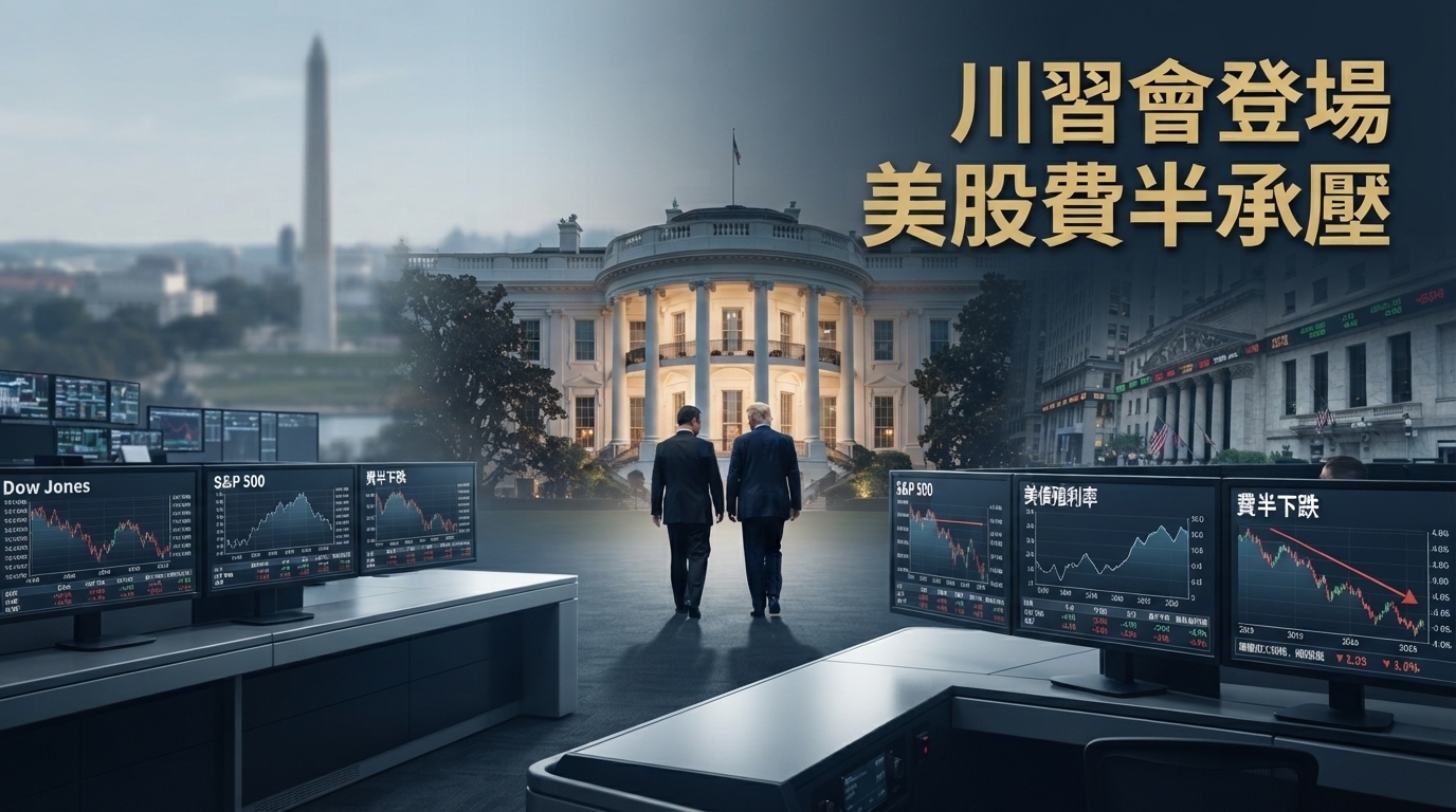美股四大指數開低！川習會談伊朗與貿易　美債殖利率破5%、費半跌268點