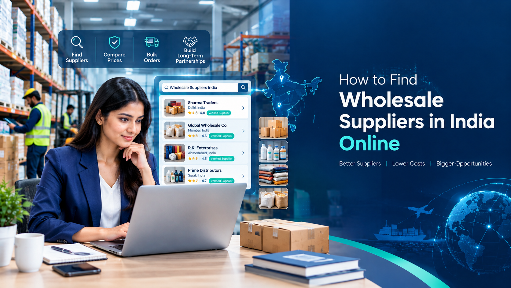 How to Find Wholesale Suppliers in India Online